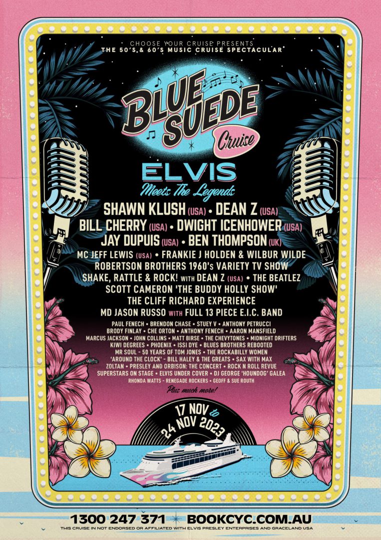 Blue Suede Cruise – Elvis Meets The Legends 2023
